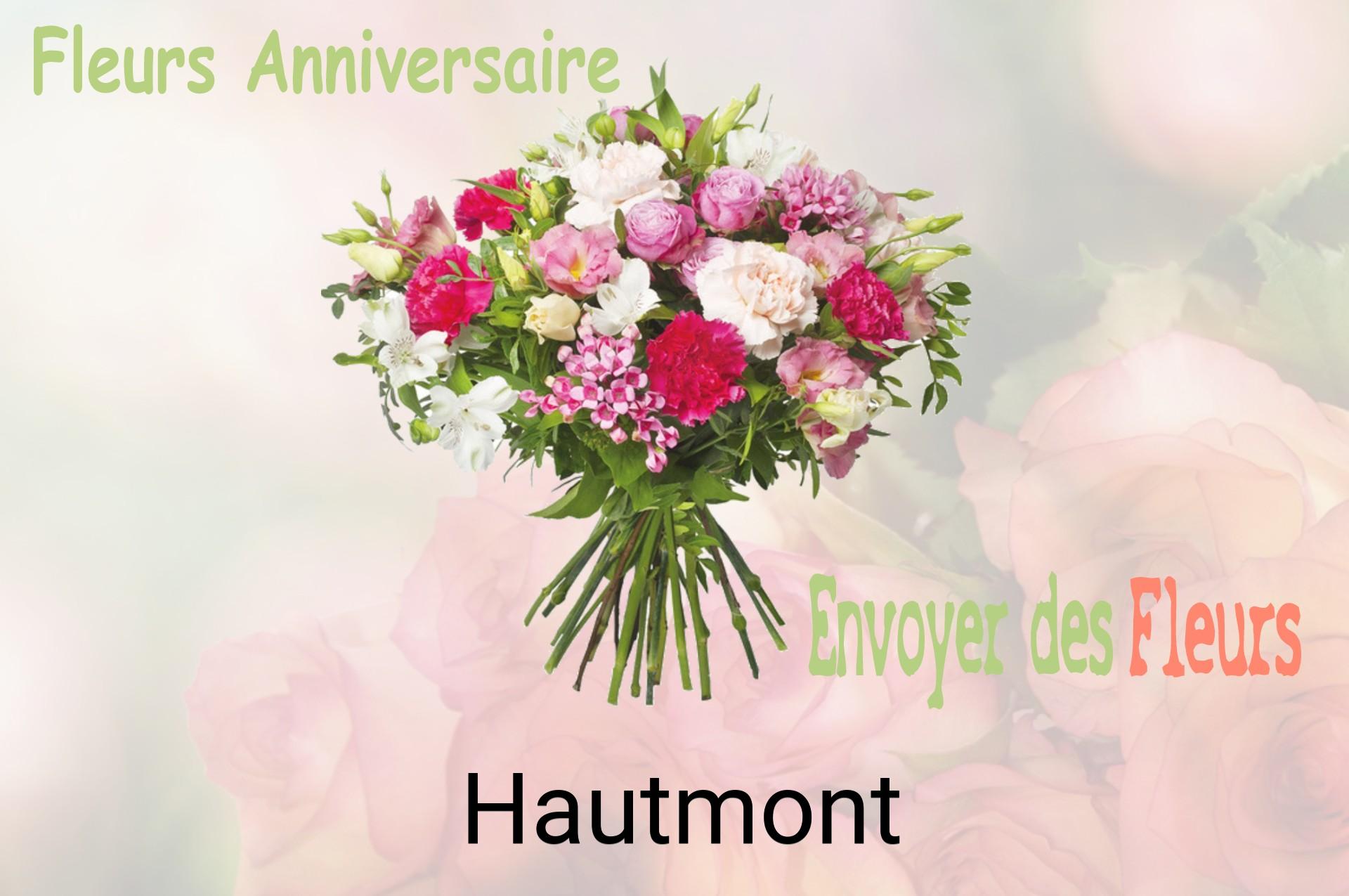 Bouquet de fleurs d’anniversaire livré à Hautmont